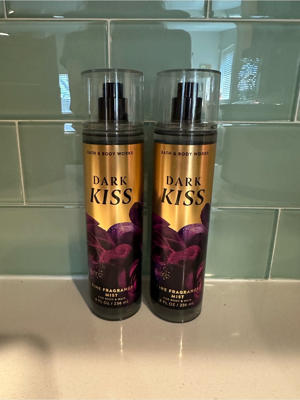 Bath & Body Works Dark Kiss Mist duo